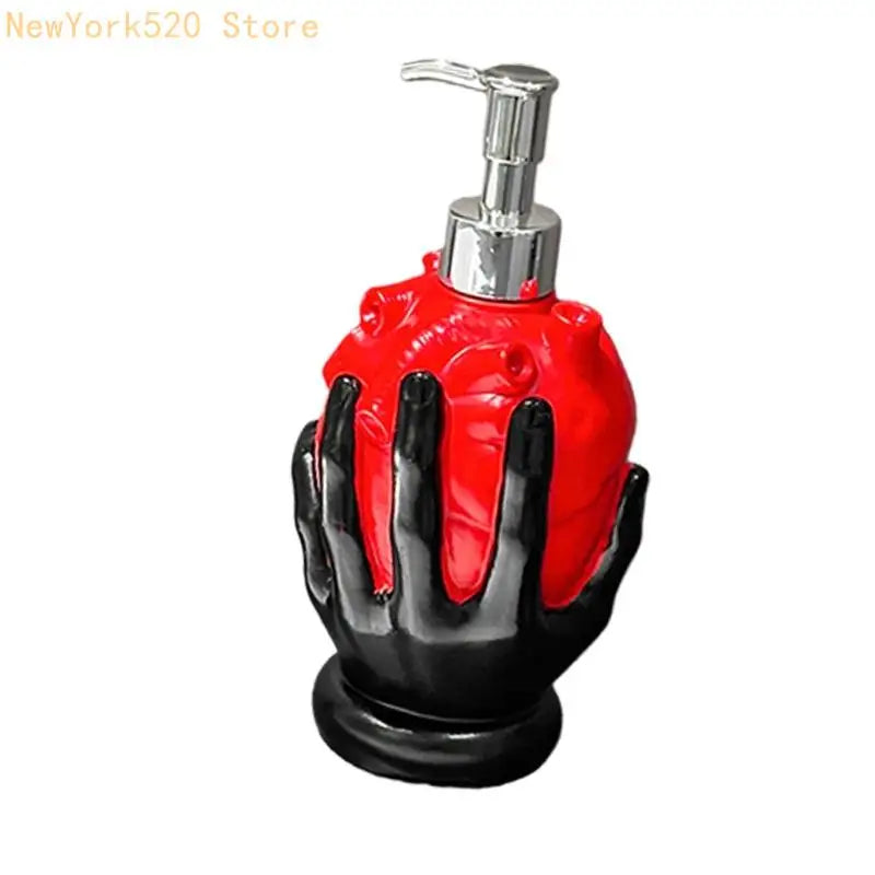 Vintage Refillable Resin Soap Dispenser Pump Bottle | 8×17cm