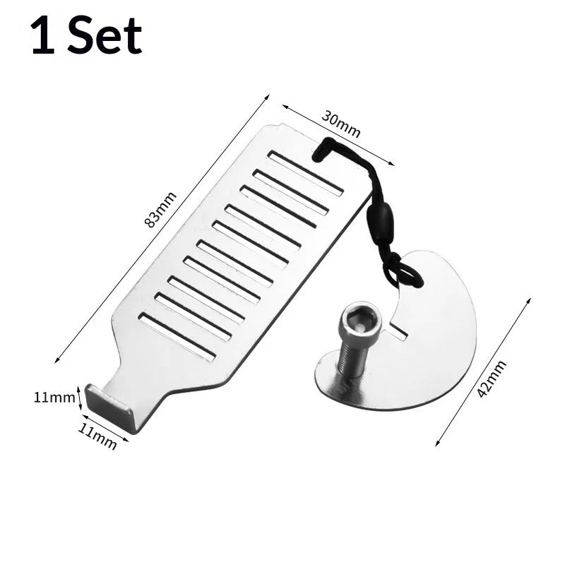 Stainless Steel Portable Travel Door Lock & Security Stopper
