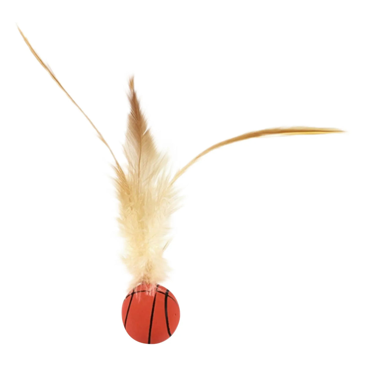 Interactive Cat Feather Ball Toys with Catnip – 3-Pack