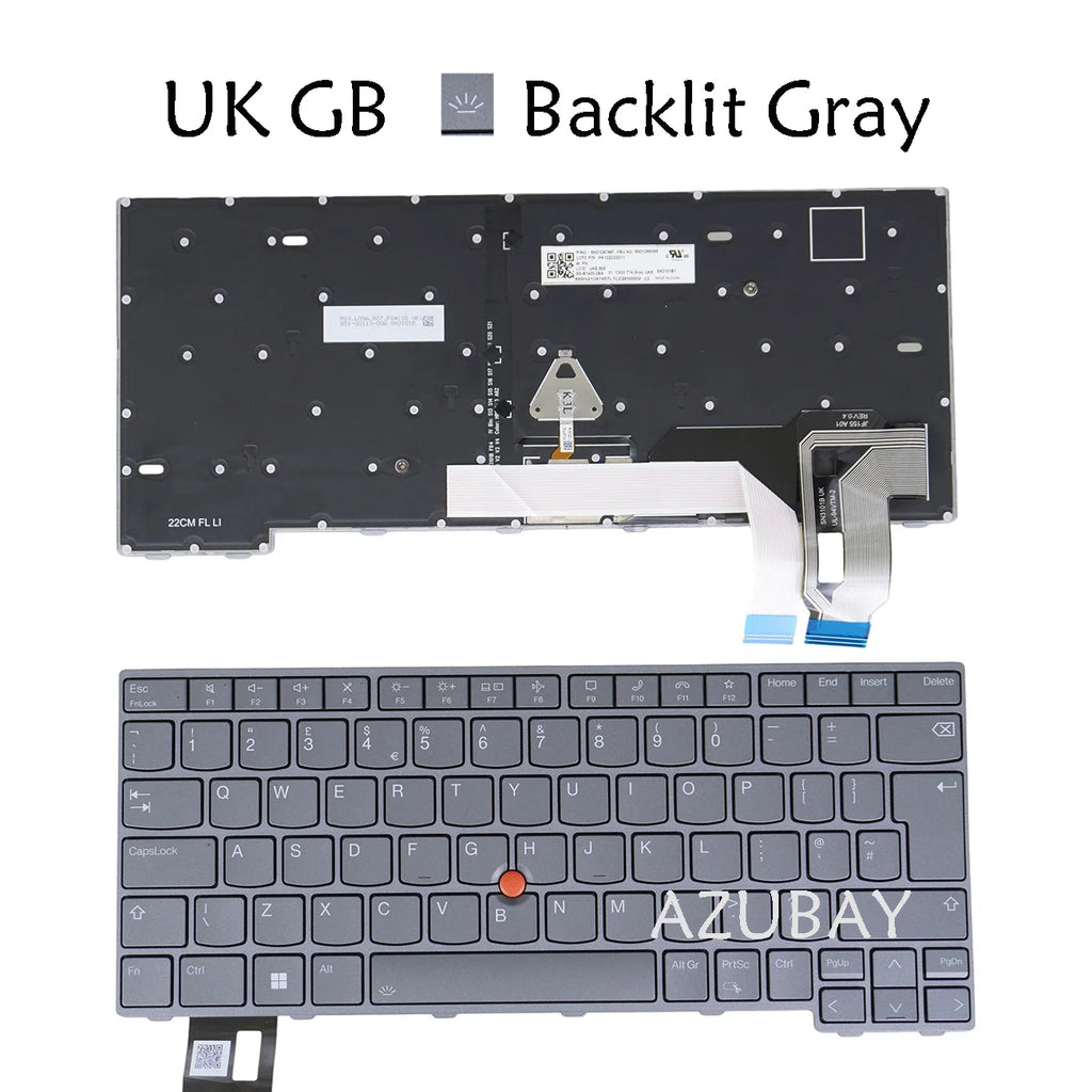 UK Backlit Keyboard Lenovo ThinkPad T14 Gen 3 4 – 5N21D68369