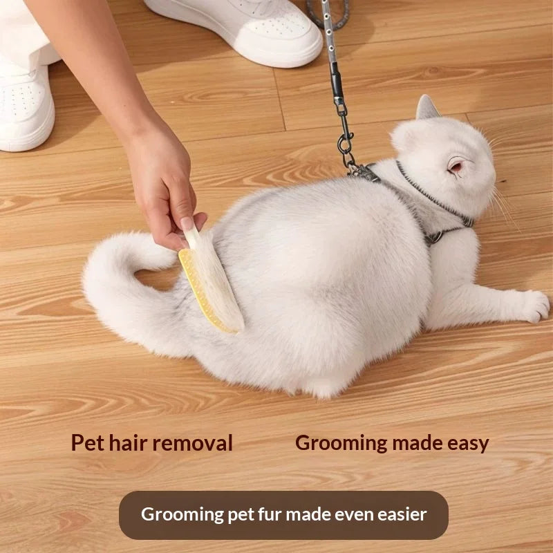 Double-Sided Pet Grooming Brush – Cat & Dog Hair Remover
