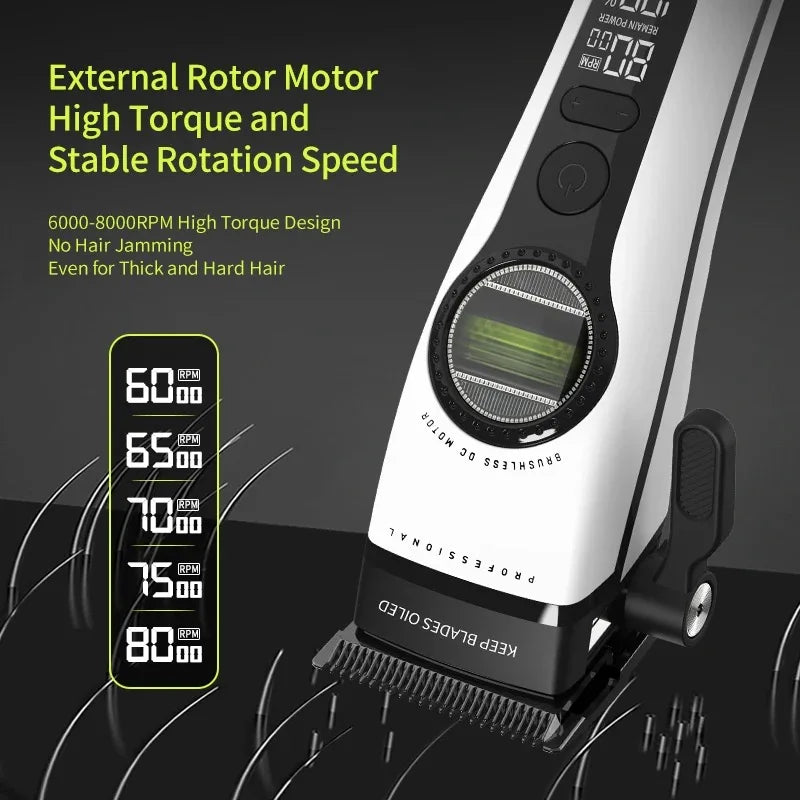 Kemei KM-1595 Professional Brushless Hair Clipper & Trimmer