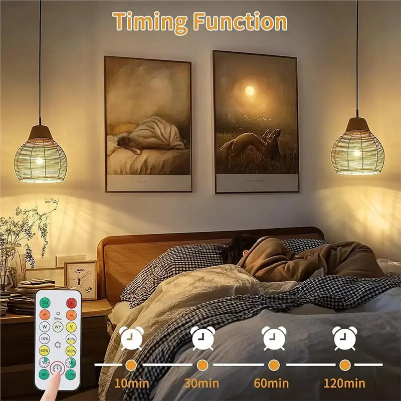 Rechargeable LED Bulbs with Remote – Emergency Backup Light