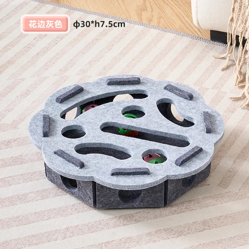 Sisal Cat Scratching Post & Interactive Kitten Toy