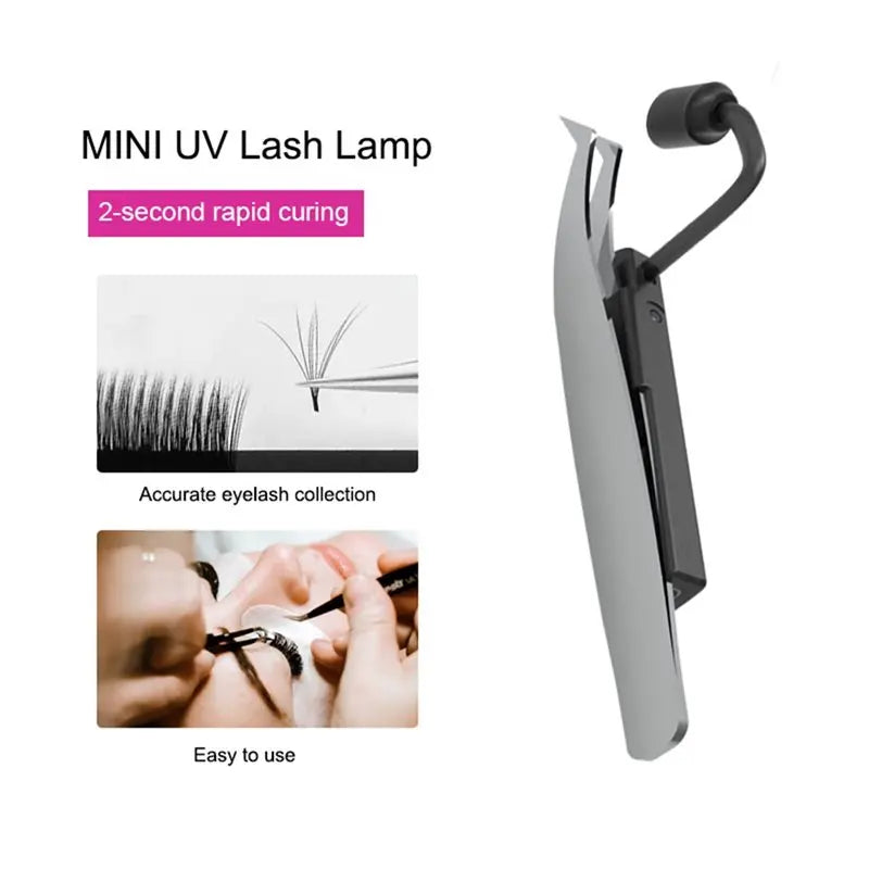UV LED Tweezer Lamp for Eyelash Extensions – Adhesive Curing