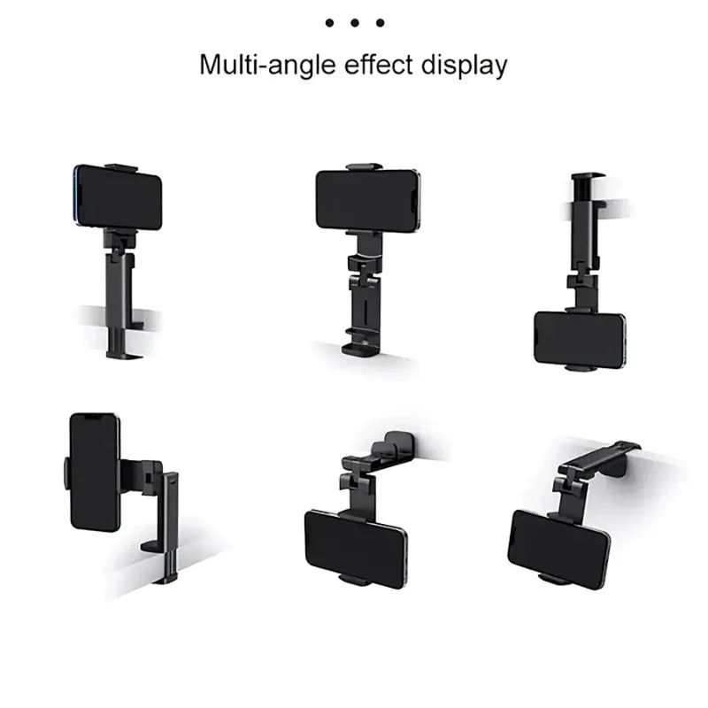 360° Rotatable Foldable Phone Mount for Travel & Airplane Use