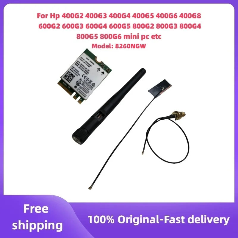 Intel 8260NGW WiFi Bluetooth Card for HP Mini PC – M.2 2230