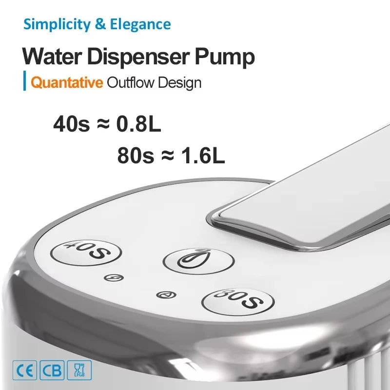 USB Rechargeable Folding Electric Water Pump Dispenser
