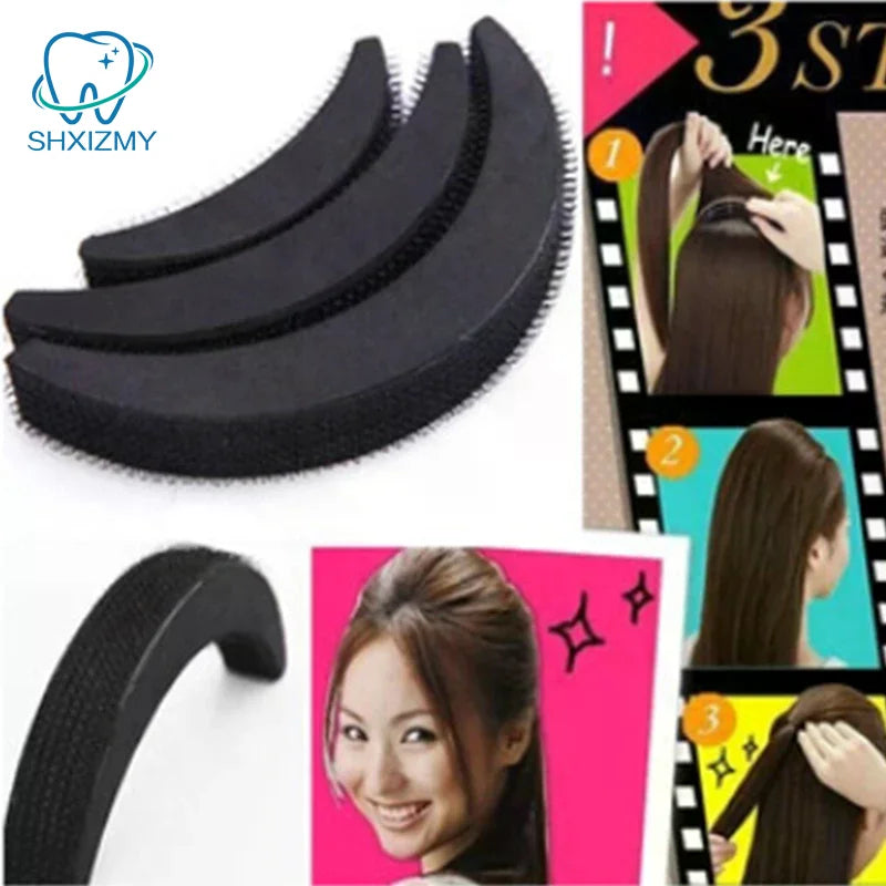 3-Pack Hair Volume Bump Inserts – DIY Women's Styling Tools