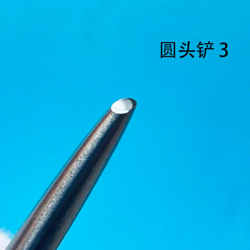 Stainless Steel Silver Carving Chisel Spade Hand Tool