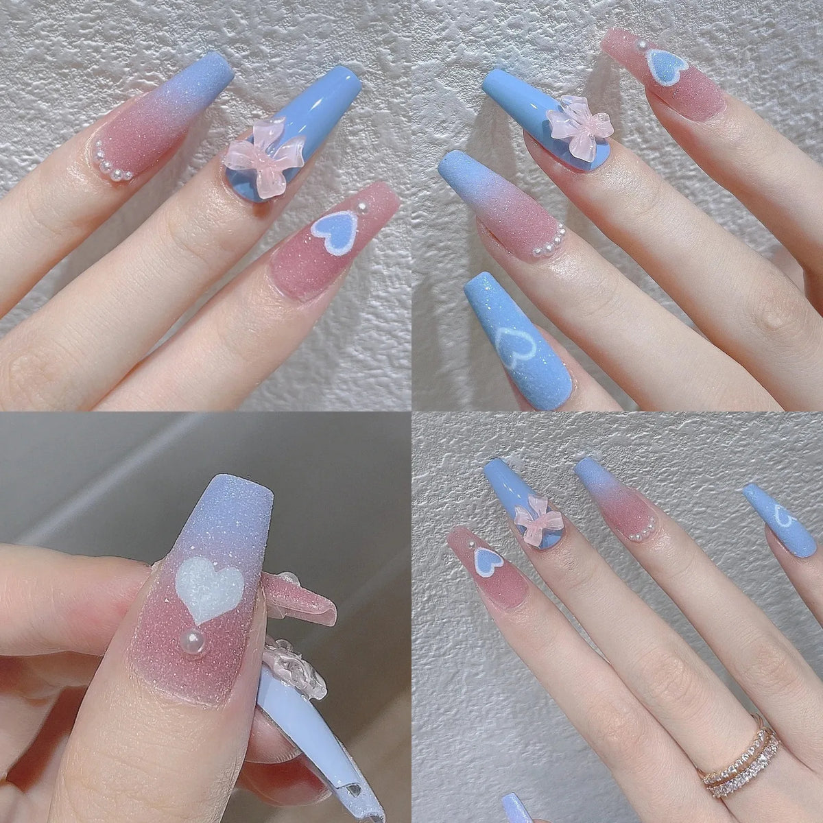 Holographic Sugar Nail Glitter Powder – 8 Candy Pastel Colors