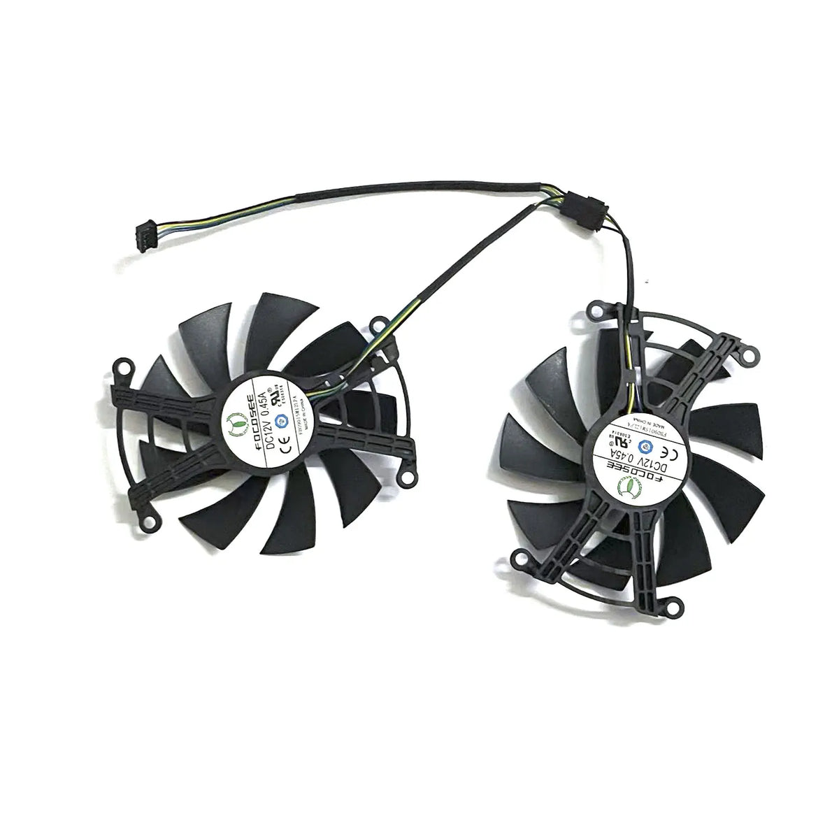 Dual 87mm GPU Fan Replacement for Galaxy RTX 3050 Snapdragon V3