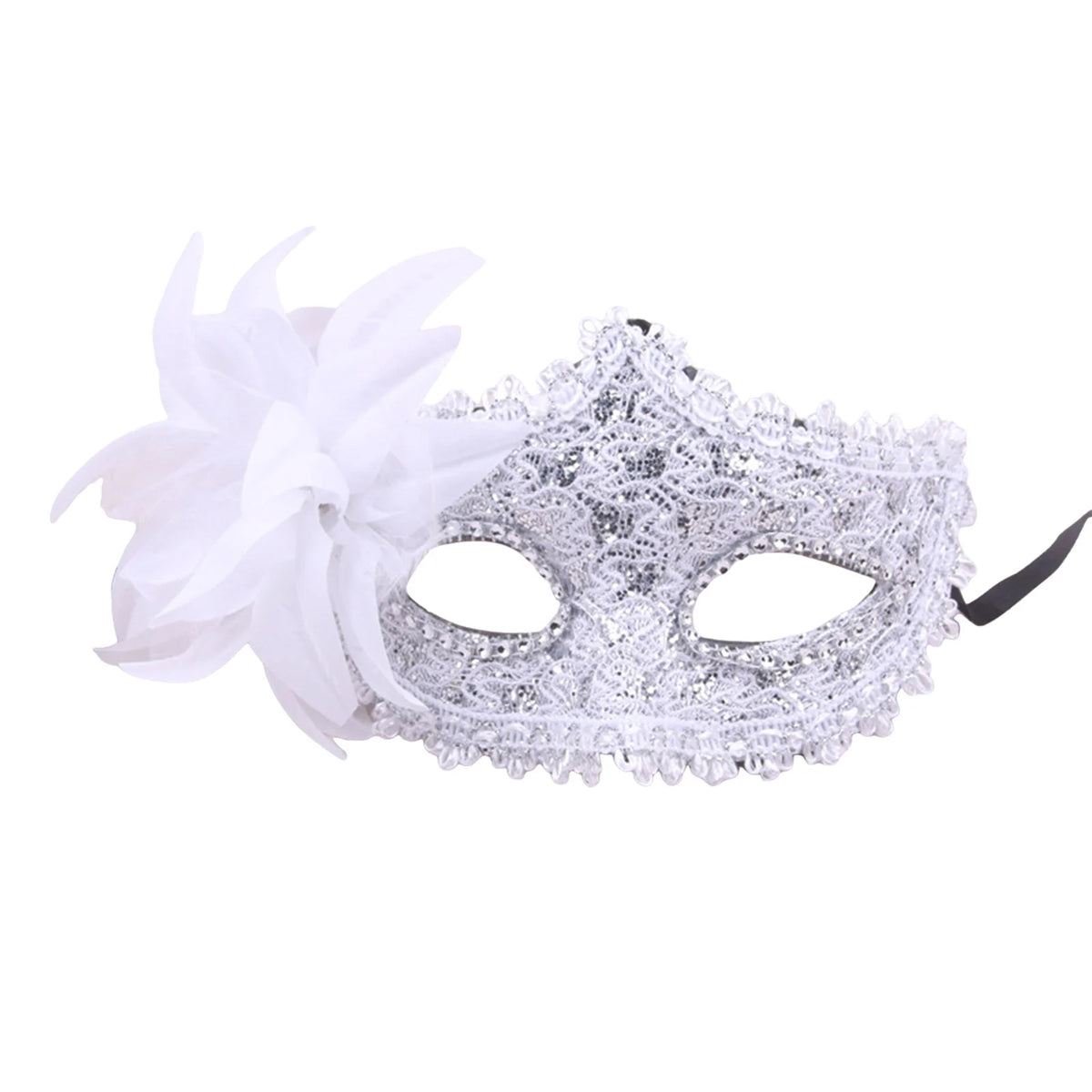 Rhinestone Masquerade Mask – Shiny Party & Photo Prop