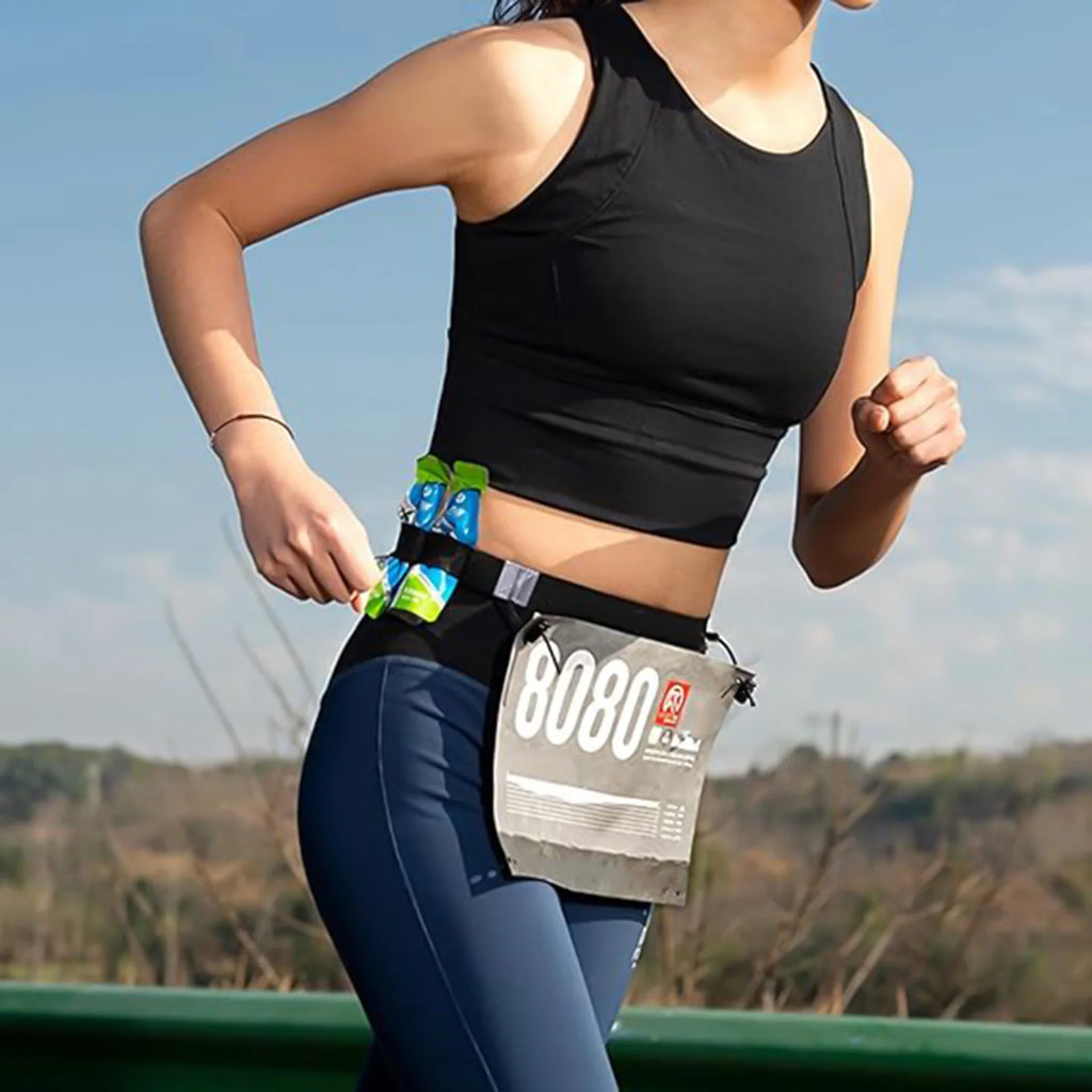 Race Belt with Bib Number Holder – Triathlon Running Belt