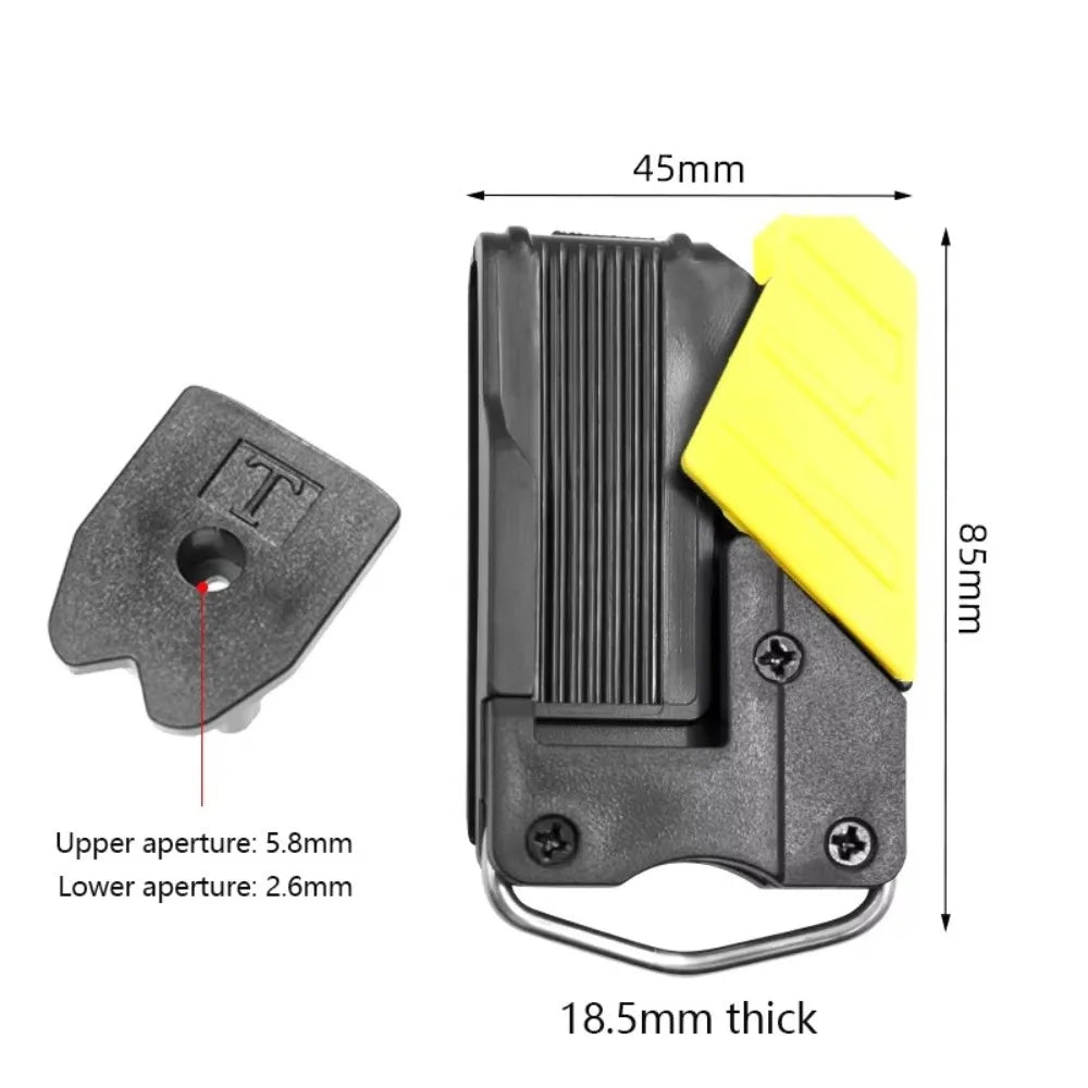 Universal Quick Release Belt Buckle – Tape Measure Holder