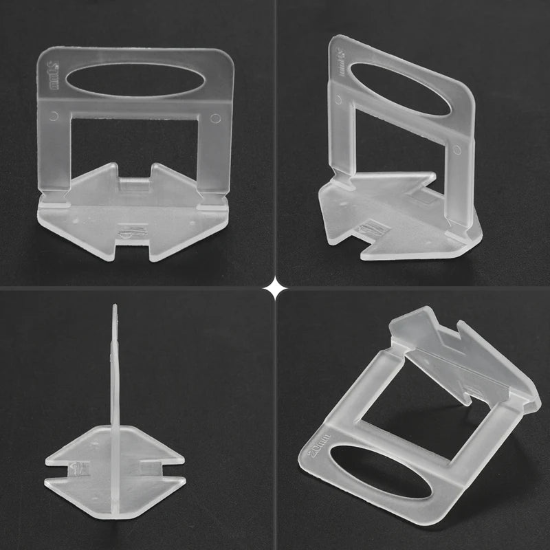401-Pc Tile Leveling System – 300 Clips, 100 Wedges & Plier
