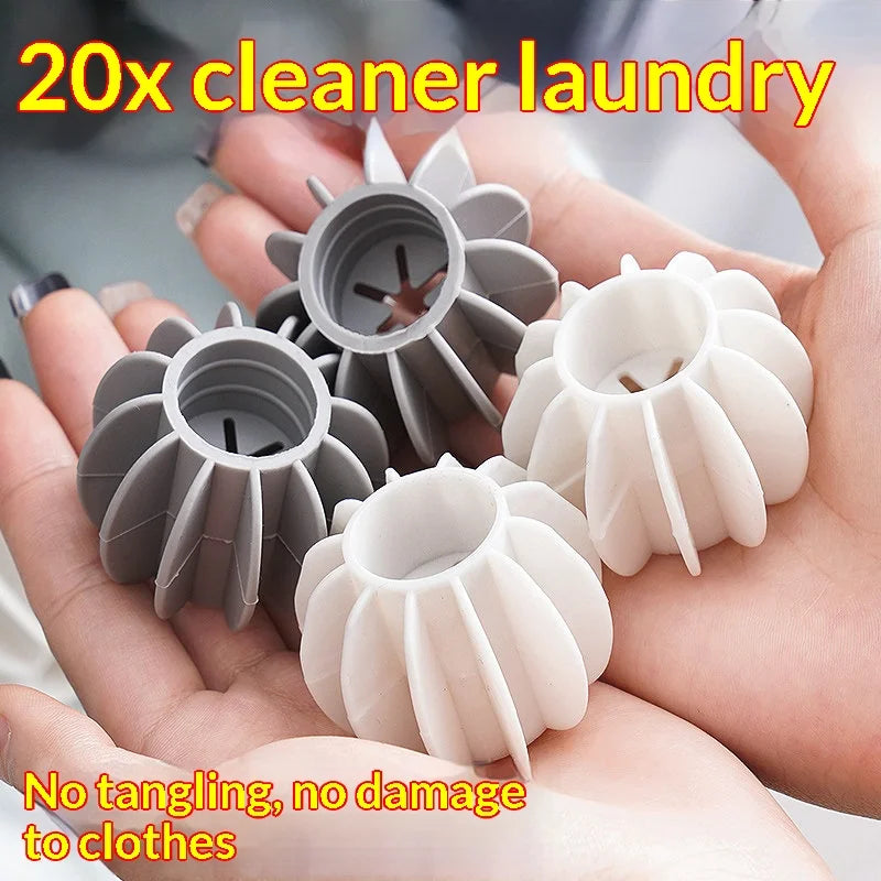 Reusable Anti-Tangle Laundry Balls – Washing Machine Helper