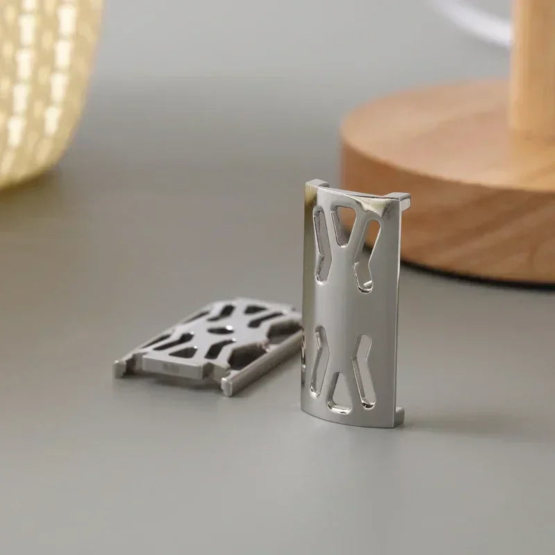 YAQI Hollowed Sentinel Safety Razor Head – 316 Stainless Steel