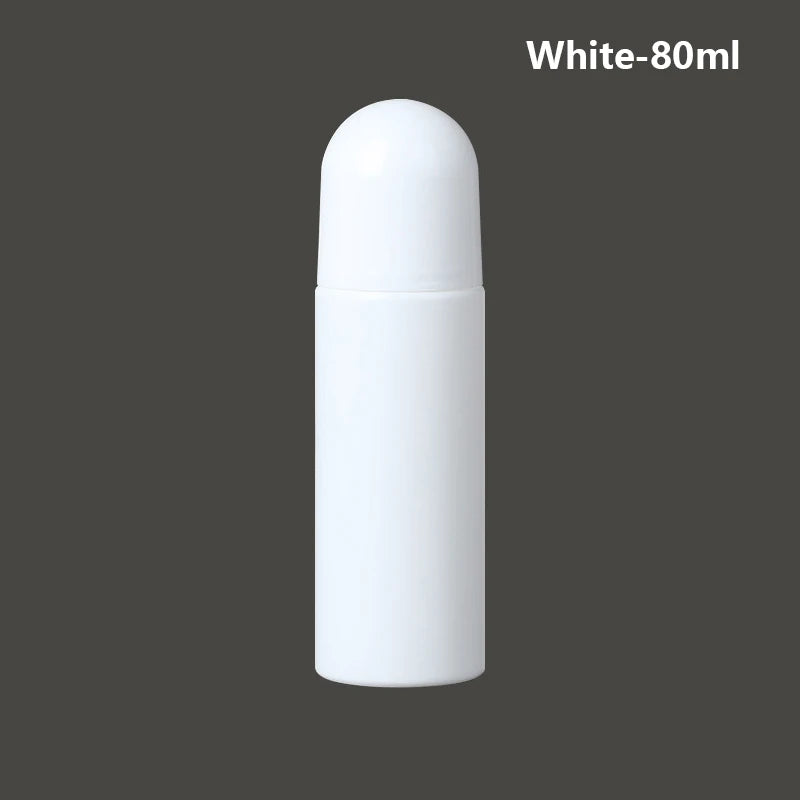Refillable Roll-On Bottles 30–100ml | Leak-Proof HDPE