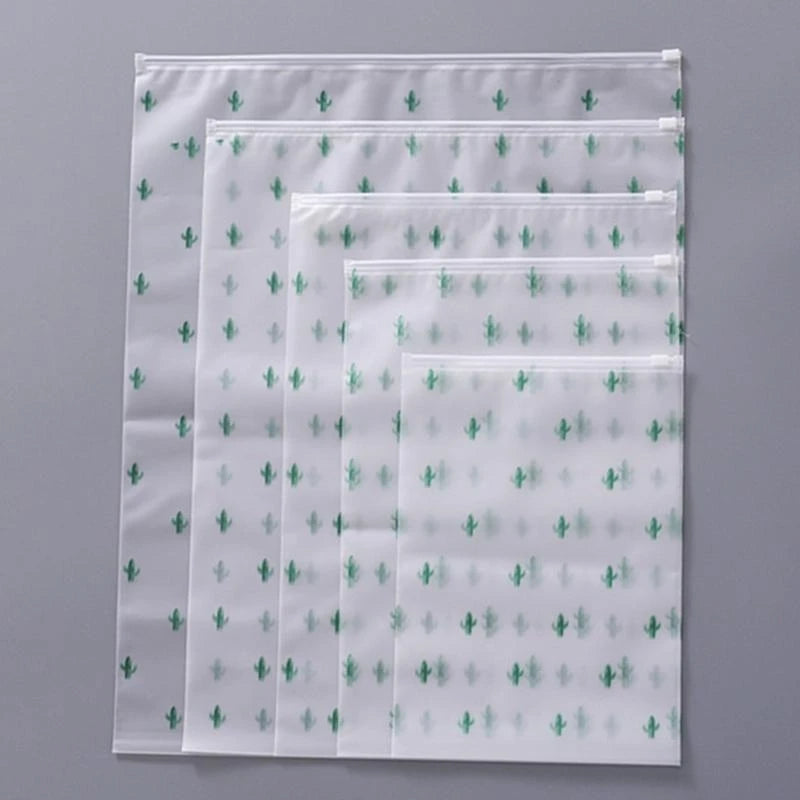 Ziplock Storage Bags for Clothes & Travel Luggage – 5-Pack