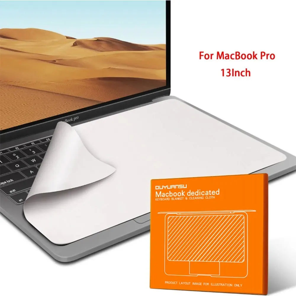 MacBook Keyboard Blanket Microfiber Screen Cleaner 13/15/16"
