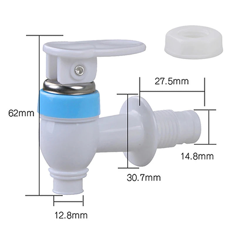 Plastic Water Dispenser Side Faucet Replacement – Hot & Cold