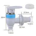 Plastic Water Dispenser Side Faucet Replacement – Hot & Cold
