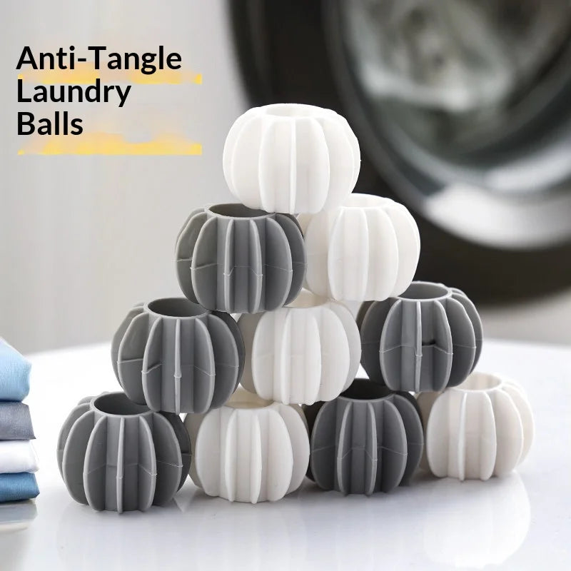 Reusable Anti-Tangle Laundry Balls – Washing Machine Helper