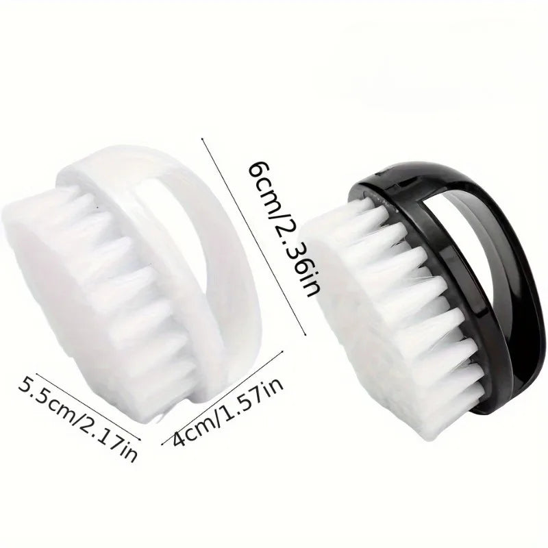 Nail Dust Cleaning Brush – Hard Bristles & Ergonomic Handle