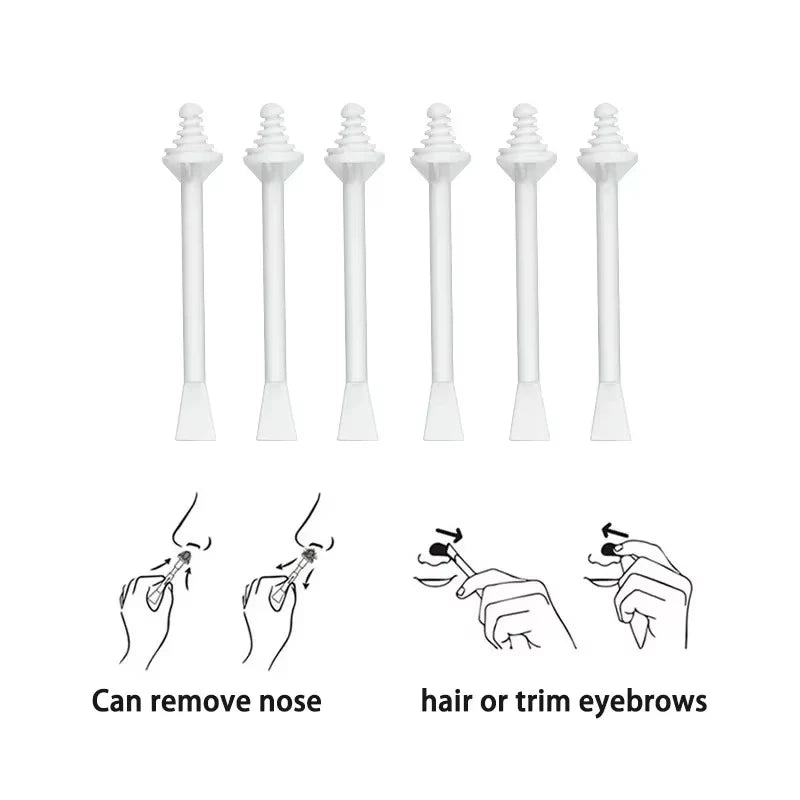 Nose & Ear Hair Removal Wax Bean Kit – Paper-Free Unisex