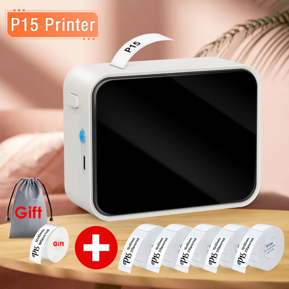 Labelwell P15 Wireless Bluetooth Thermal Label Maker Printer