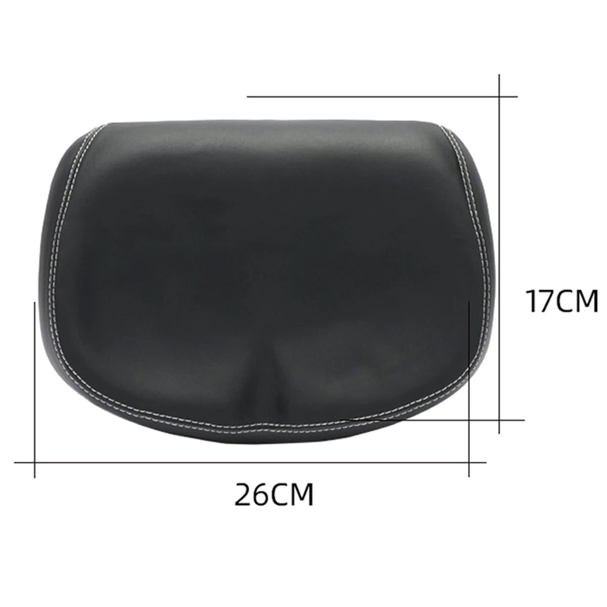 Wide Memory Foam Bicycle Saddle – Padded Cycling Seat