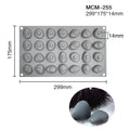 28-Pc Cobblestone Silicone Mold – Food Grade Baking & Chocolate