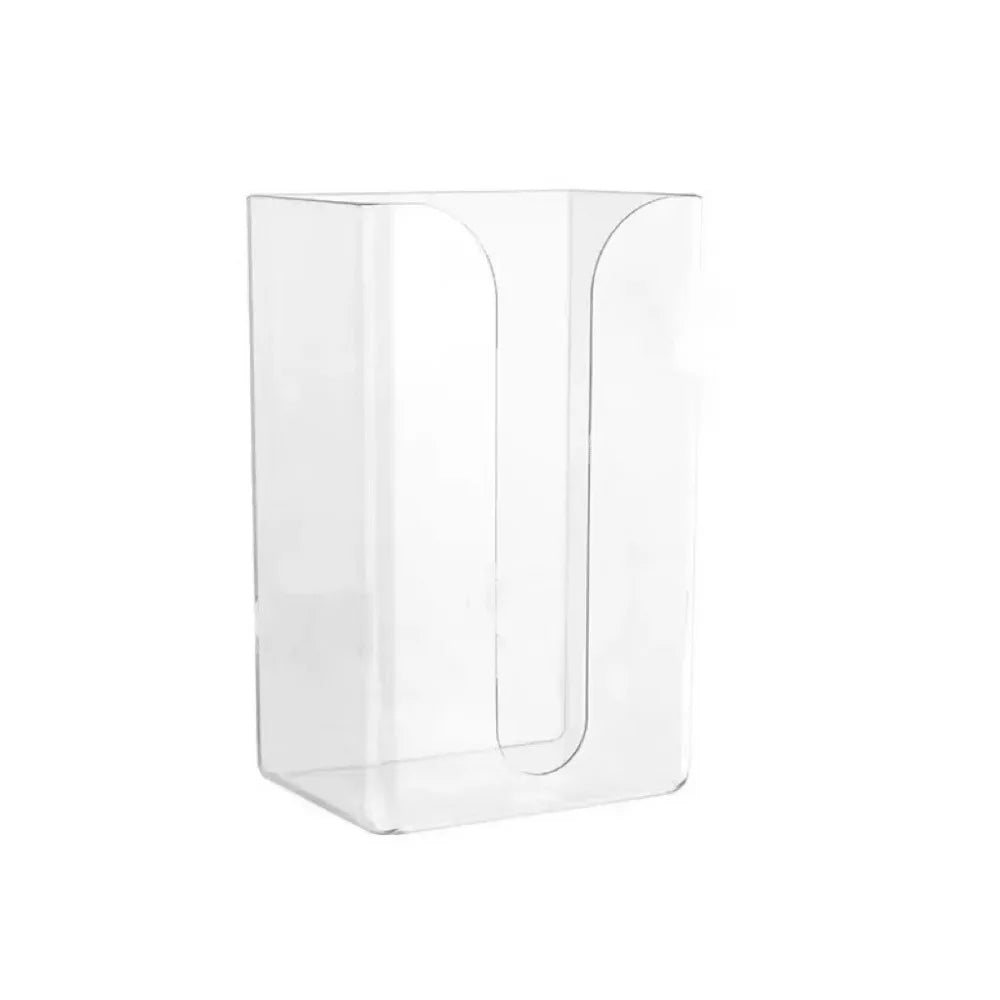 Wall Mounted Clear Acrylic Tissue Box – Waterproof Punch-Free