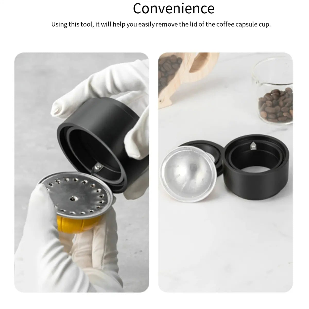 Nespresso Vertuo Pod Seal Tool & Capsule Lid Opener – PP