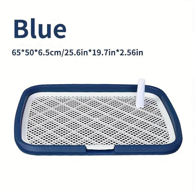 Dog Potty Training Tray with Removable Net – Reusable Pee Pad Holder