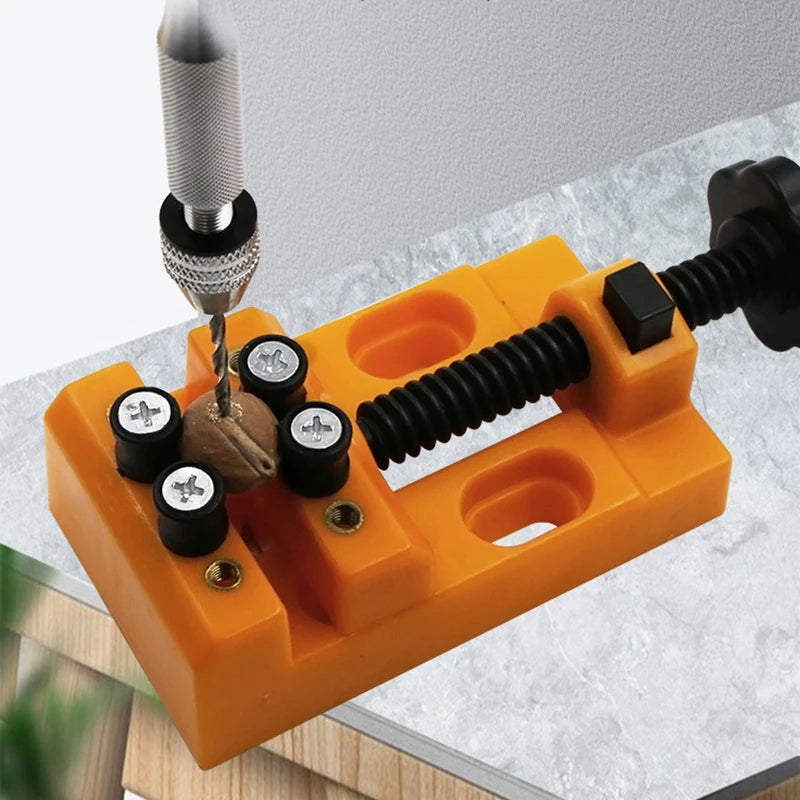 Mini Table Vise Bench Clamp Adjustable Drill Press Vice DIY