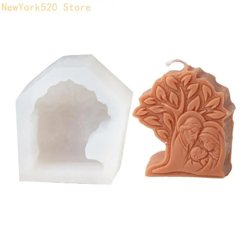 Silicone Mold for Epoxy Resin Soap & Christmas Decor