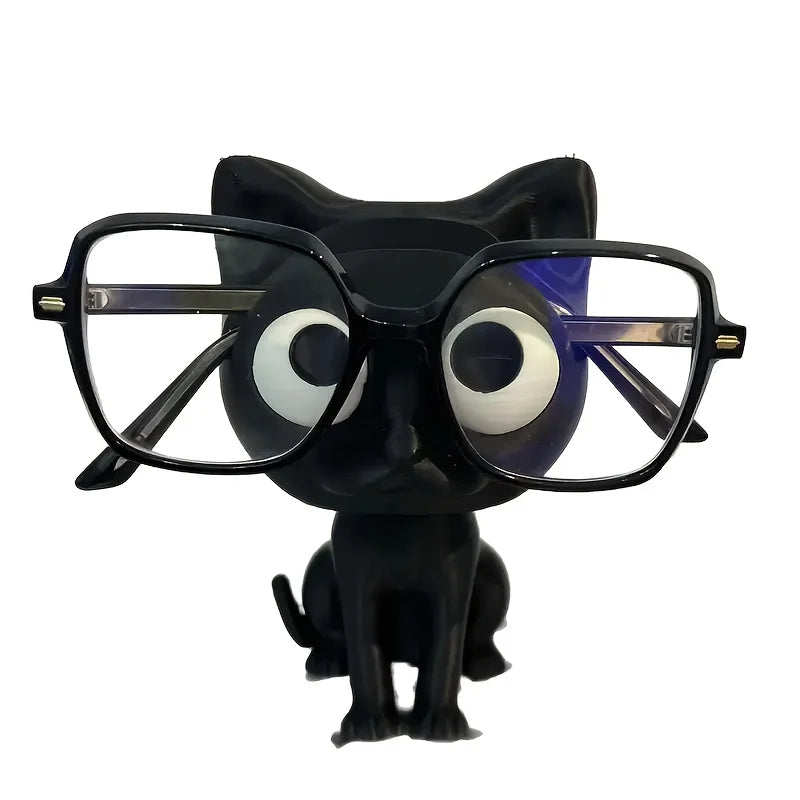 3D Printed Cat Glasses Holder – Cute Desk Organizer Stand