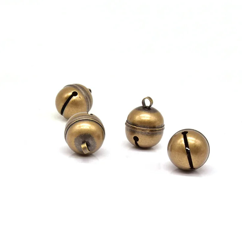 Brass Collar Bells for Cats & Dogs – Charm Pendant with Key Ring