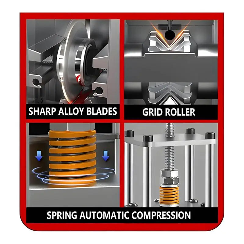 Drill-Powered Wire Stripper Machine – 0.04" to 1" Copper Recycling