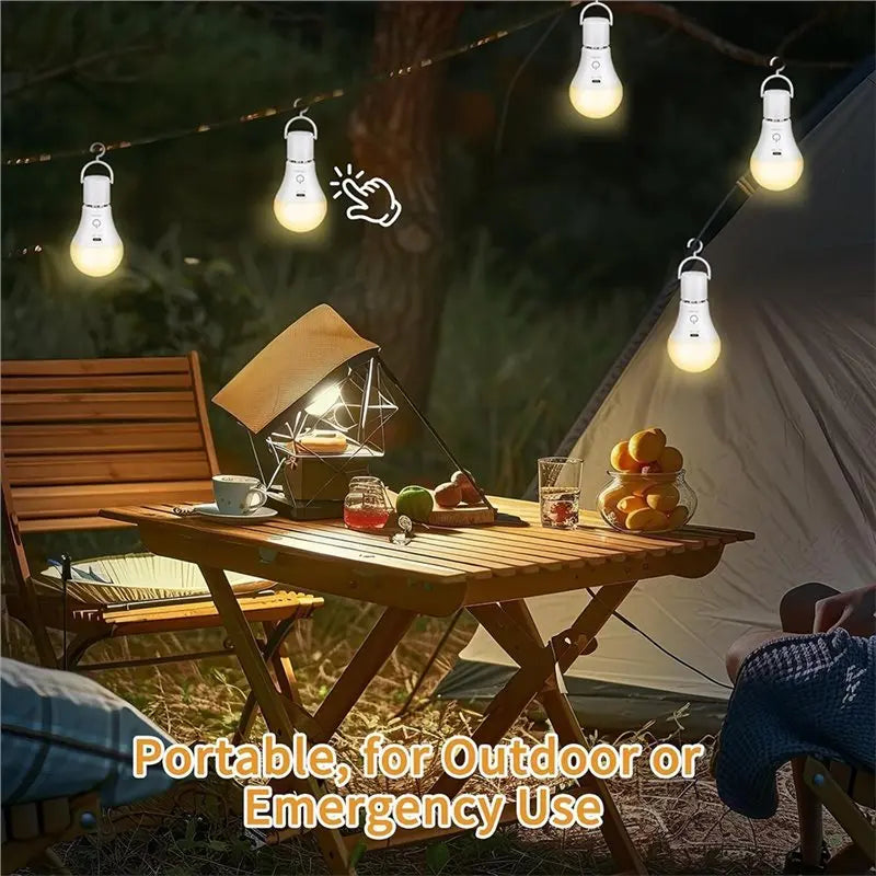 Rechargeable LED Bulbs with Remote – Emergency Backup Light