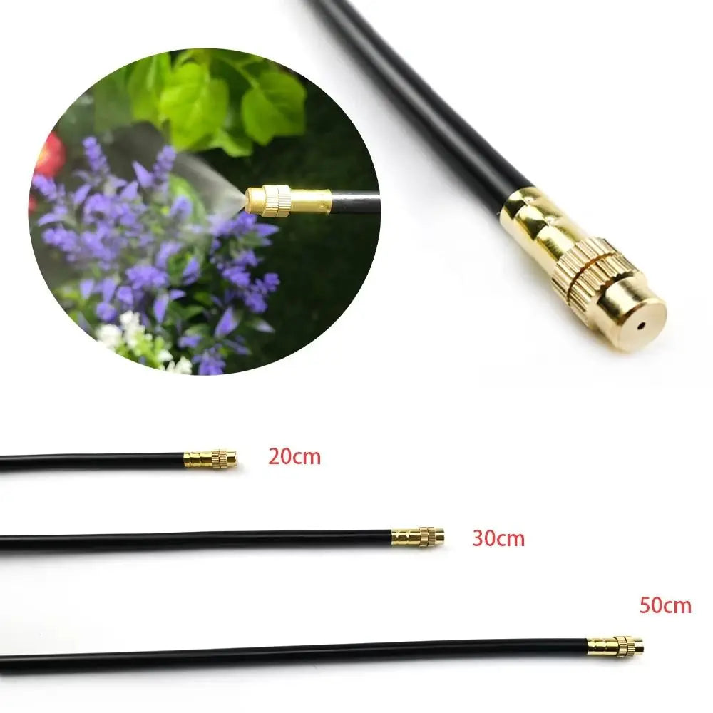 360° Brass Misting Nozzles 5/10 Pack – 20/30/50cm Adjustable