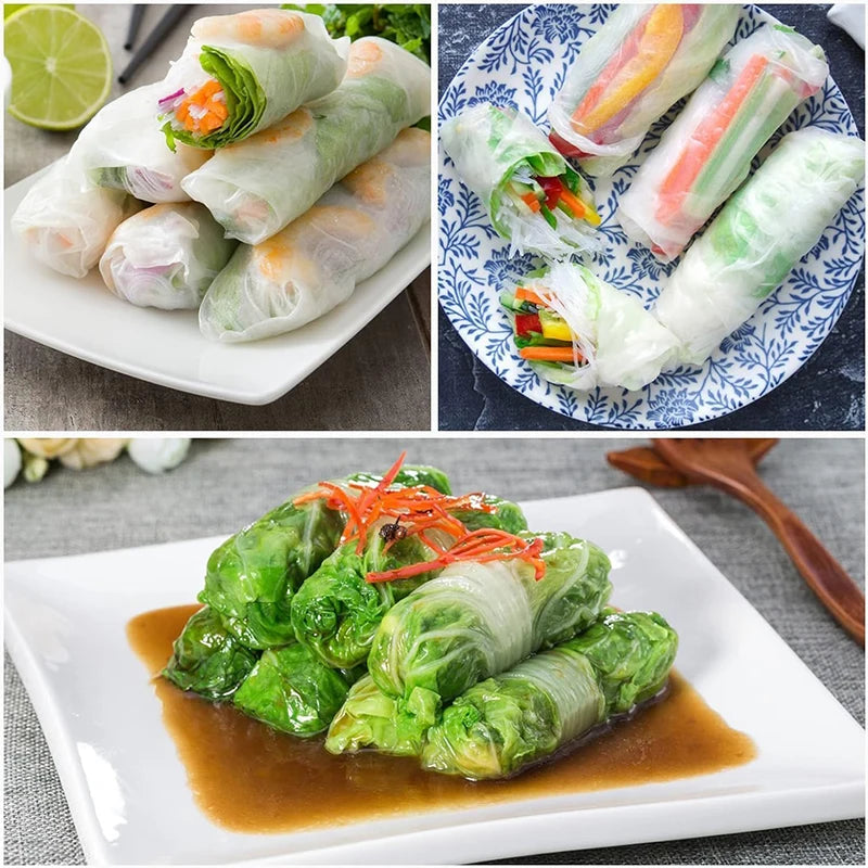 Lumpia & Eggroll Maker – DIY Spring Roll Sushi Rolling Tool