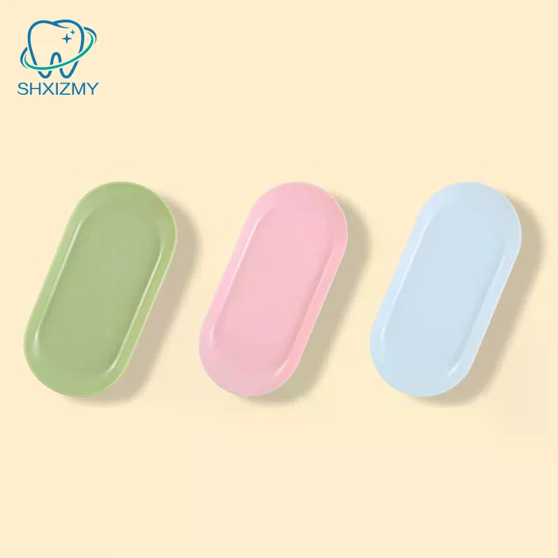 Oval Nail Art Storage Tray – Manicure Tool Organizer