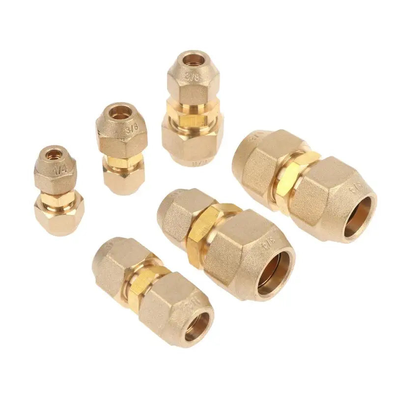 Brass 45° Flare Reducer Coupling Pipe Fitting | Gas & Plumbing