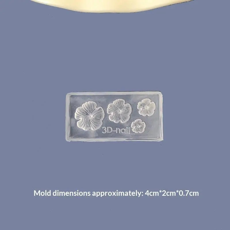 3D Silicone Nail Mold Template – DIY Nail Art Carving Tool