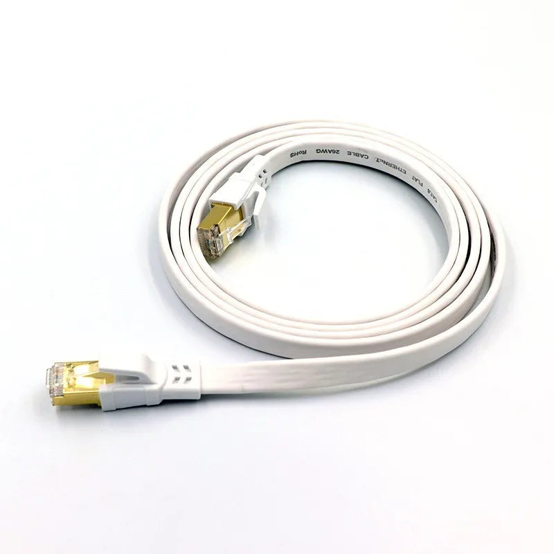 Cat 8 Ethernet Cable 40Gbps 2000MHz RJ45 LAN Patch Cord