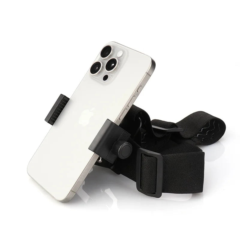 Head Strap Phone Mount for POV Live Streaming & Outdoor Video