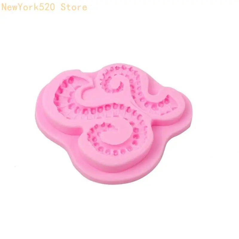 3D Octopus Tentacles Silicone Mold – Chocolate & Candy Baking